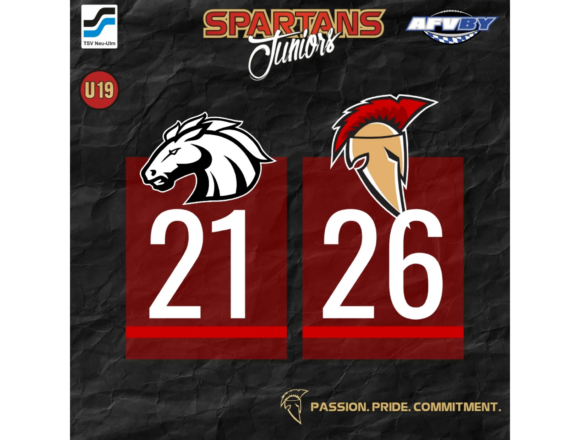 Zweiter Sieg für junge Spartans